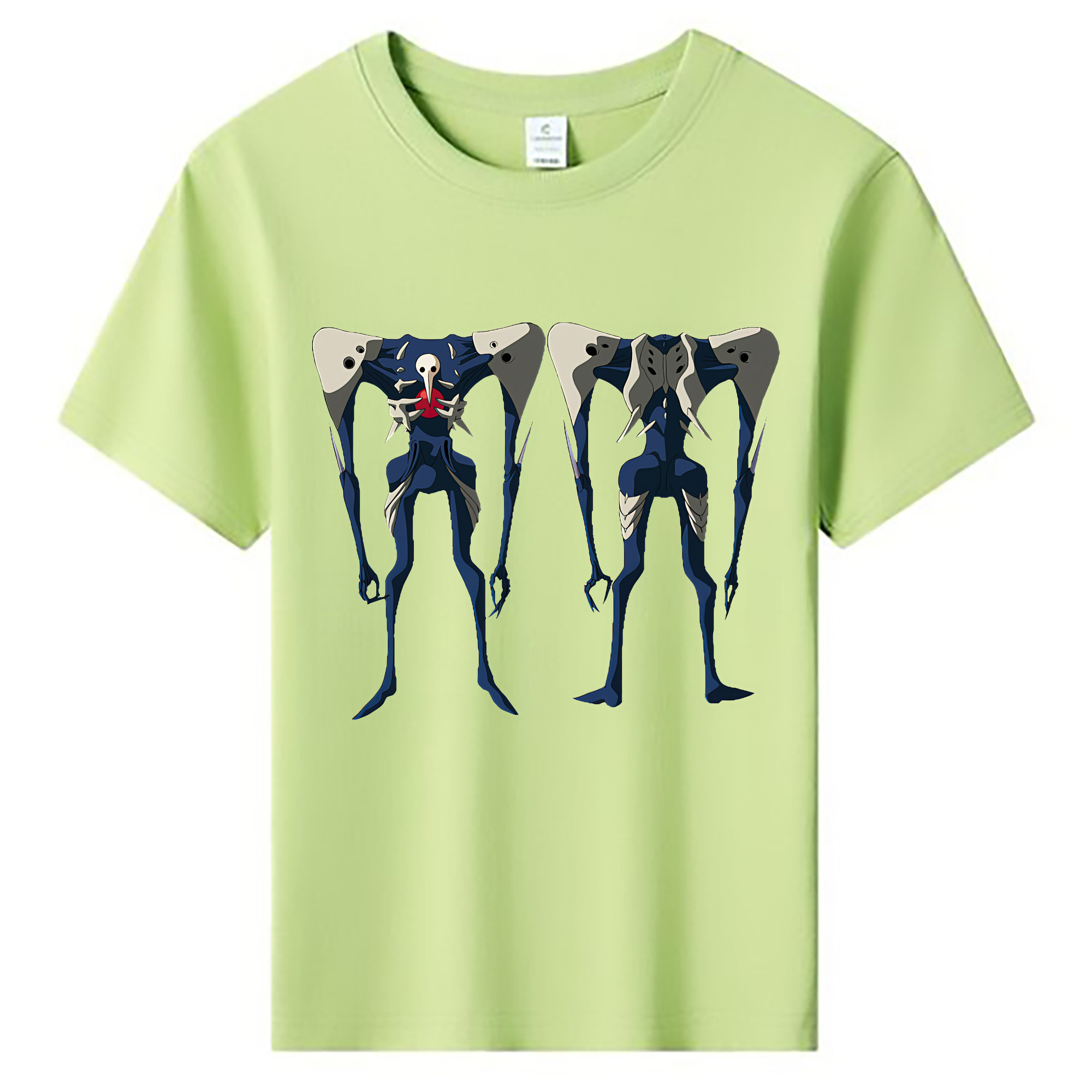 （画像用） EVA 新世紀エヴァンゲリオン 綿100％キッズTシャツ（フロントプリント）